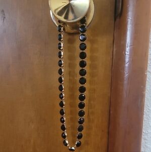 Banana Republic Black and Gold Necklace